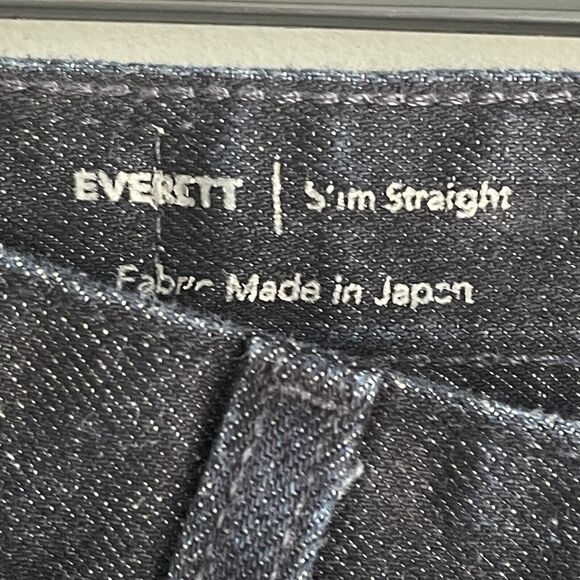 AG Adriano Goldshmied Jeans Mens 31x34 Everett Slim Straight Dark Wash JAPAN - Picture 9 of 14